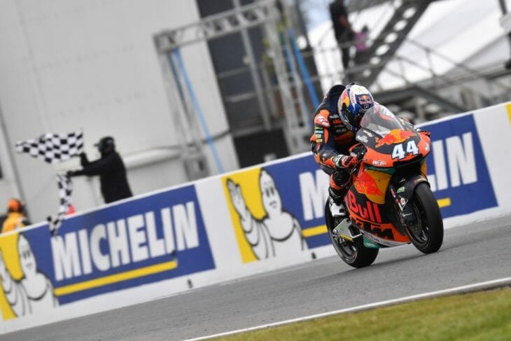 Miguel Oliveira (Red Bull KTM Ajo) was in a class of his own in the Australian GP, taking victory by three seconds 