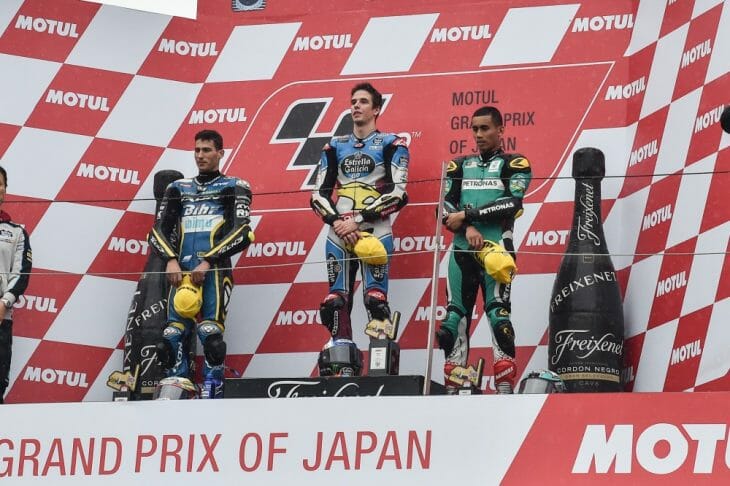 Motegi Moto2 podium