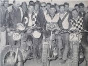 Eddie Mulder (No. 249) poses after winning the prestigious Big Bear National in 1960.