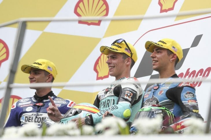 Sepang Moto3 podium