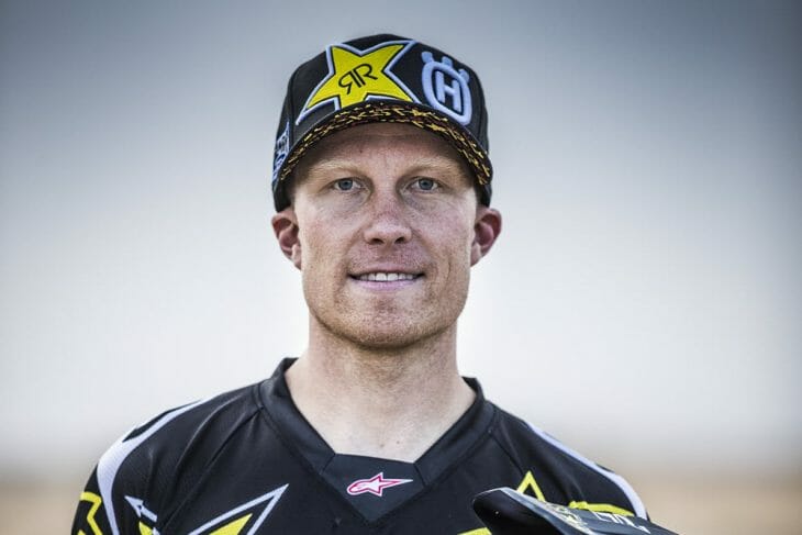 Andrew Short Signs with Rockstar Husqvarna Rally Team
