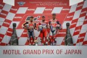 Motegi MotoGP podium