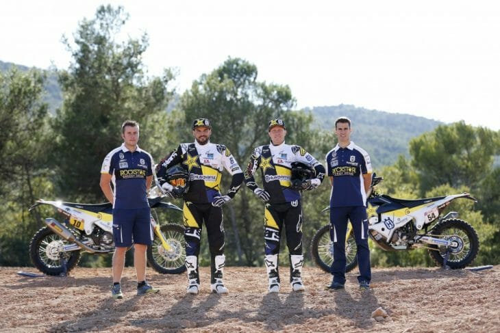 Pablo Quintanilla and Andrew Short to Take on Dakar for Rockstar Energy Husqvarna Factory Racing