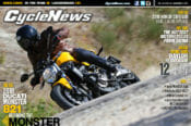 Cycle News Magazine #44: 2018 Ducati Monster 821 & Honda CRF250 Tests...