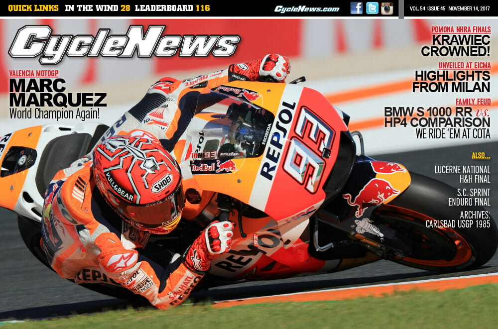 Cycle News Magazine #45: Valencia MotoGP, More First Looks From Valencia...