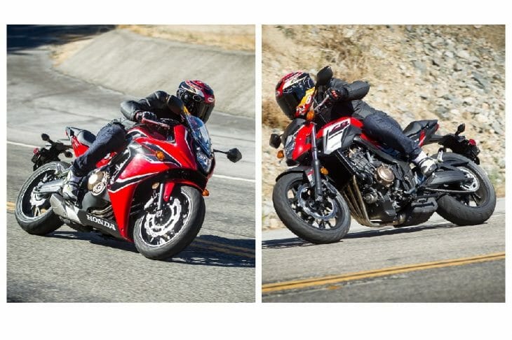 2018 Honda CBR650F and CB650F