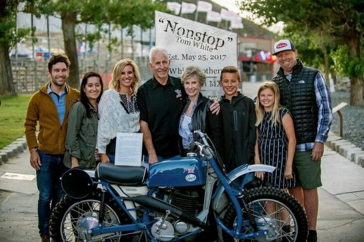 Tom White to be Honored at Glen Helen Raceway on November 11