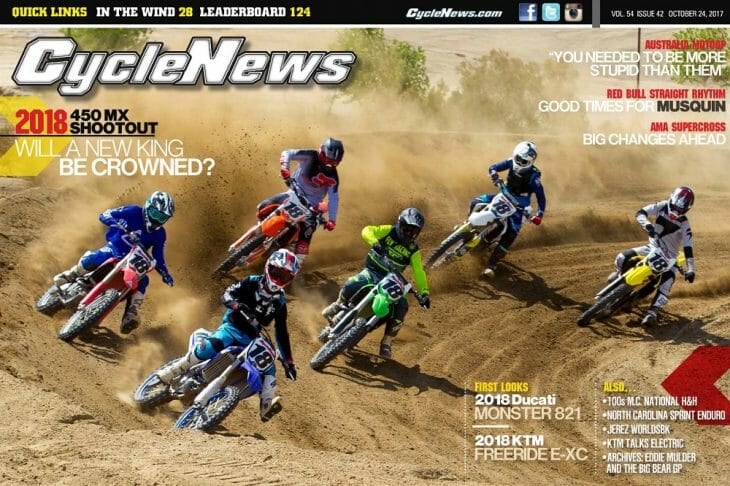 2018 450 MX Shootout CN cover
