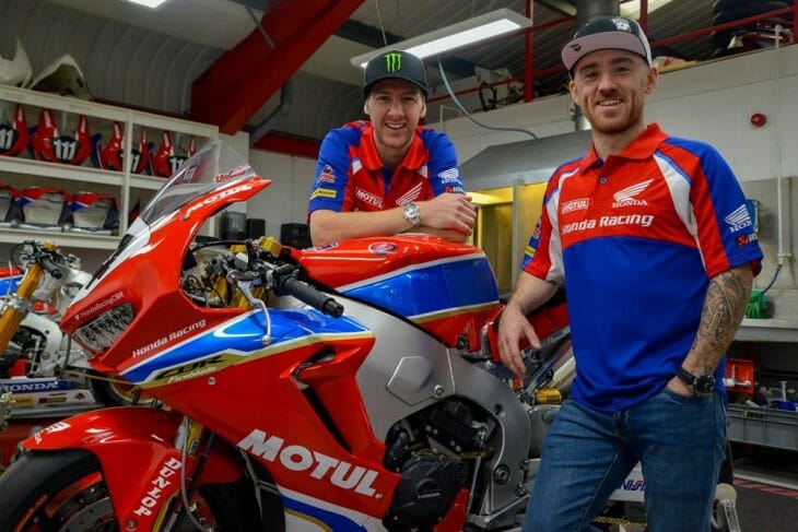 Ian Hutchinson and Lee Johnston Join Honda Racing