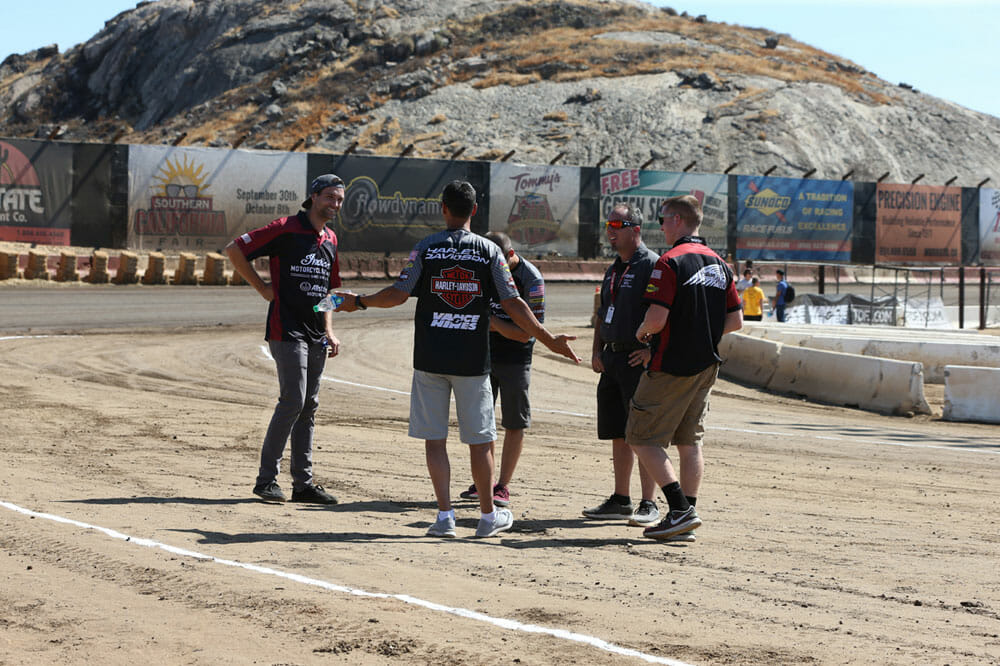 American Flat Track CEO Michael Lock