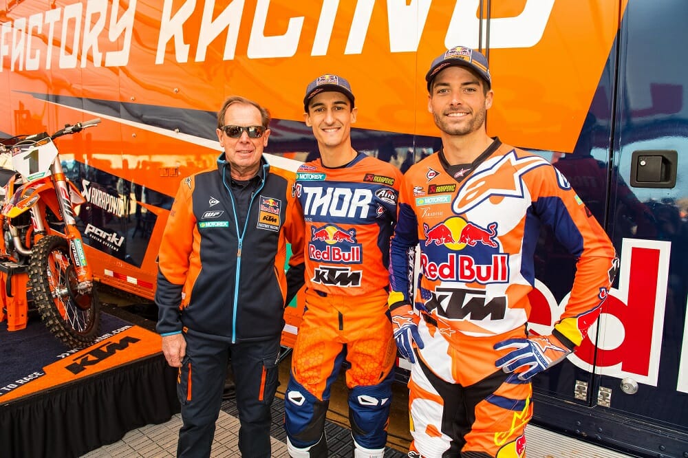 KTM Reveals 2018 U.S. Supercross Teams