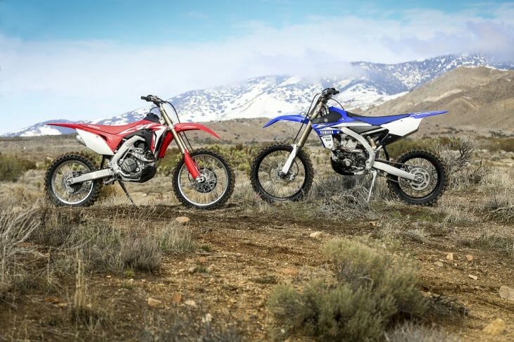 2017 Honda CRF450RX vs 2017 Yamaha YZ450FX