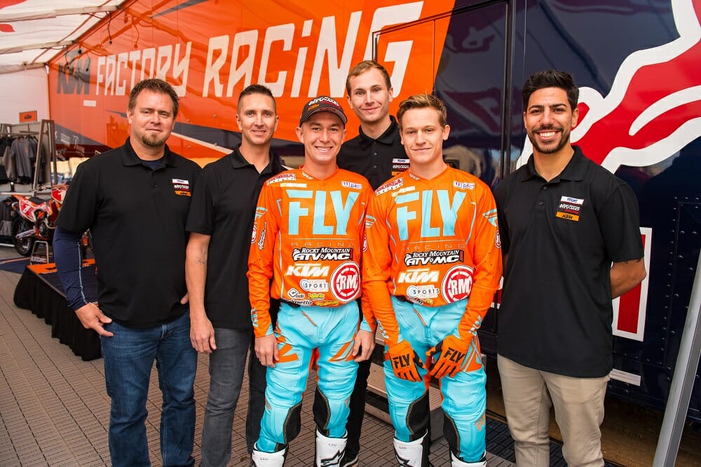 KTM Reveals 2018 U.S. Supercross Teams