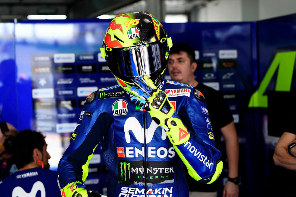 Valentino Rossi AGV Pista R 20 Years Helmets - Cycle News