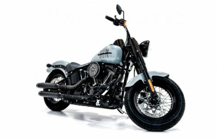 Navy-Inspired Harley-Davidson Up for Auction