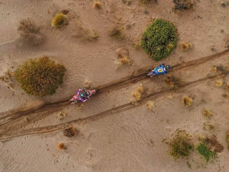 Dakar Rally stage 8 Van Beveren Benavides 