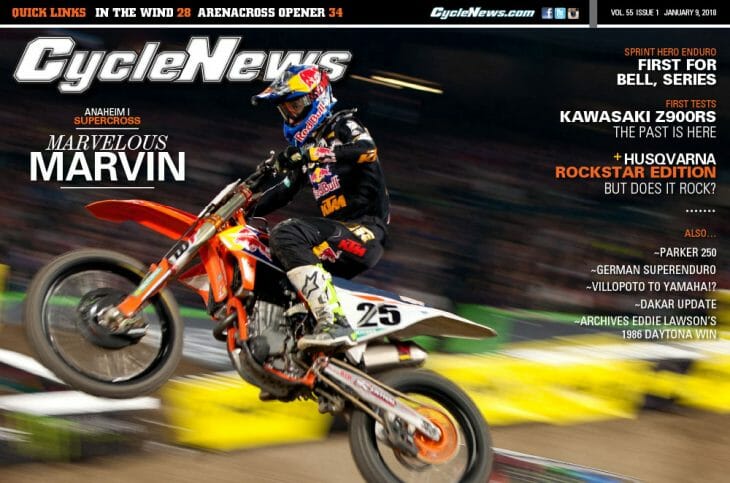 2018 is here and so it our first Cycle News magazine issue of the year.