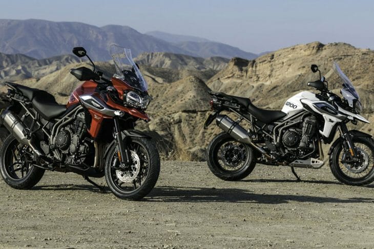 2018 Triumph Tiger 1200 XRt & XCa