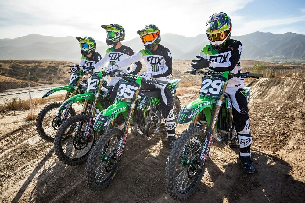 The Monster Energy Pro Circuit Kawasaki Supercross Team Cycle News