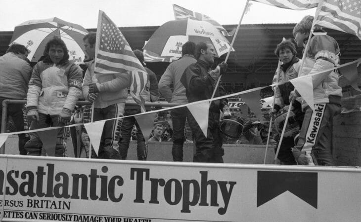 Team USA at the 1983 Transatlantic Match Races