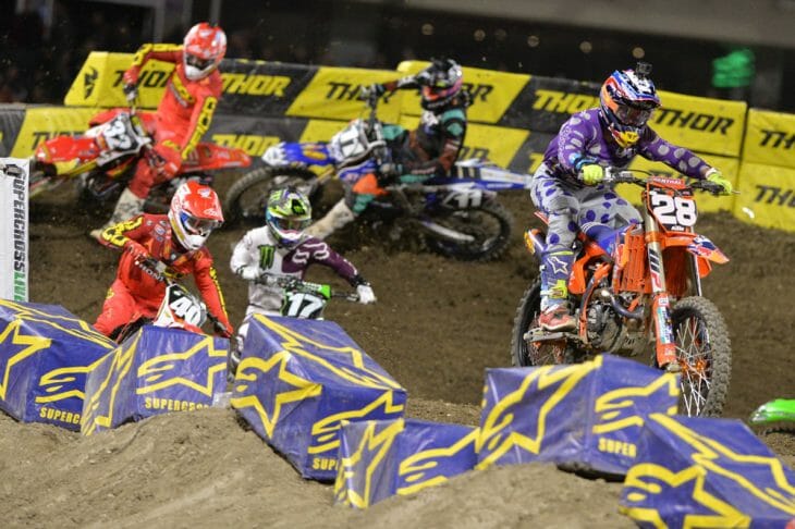2018 Anaheim 2 250cc Supercross Results