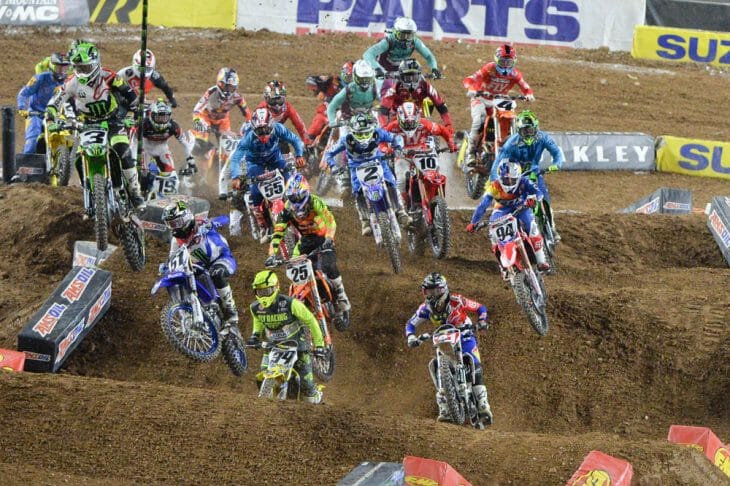 2018 Glendale 450cc Supercross Results