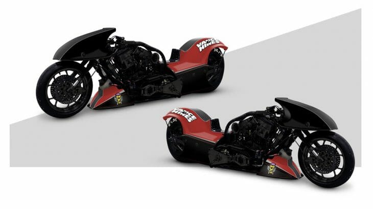 Vance and Hines 2018 Top Fuel Harley Race Bike