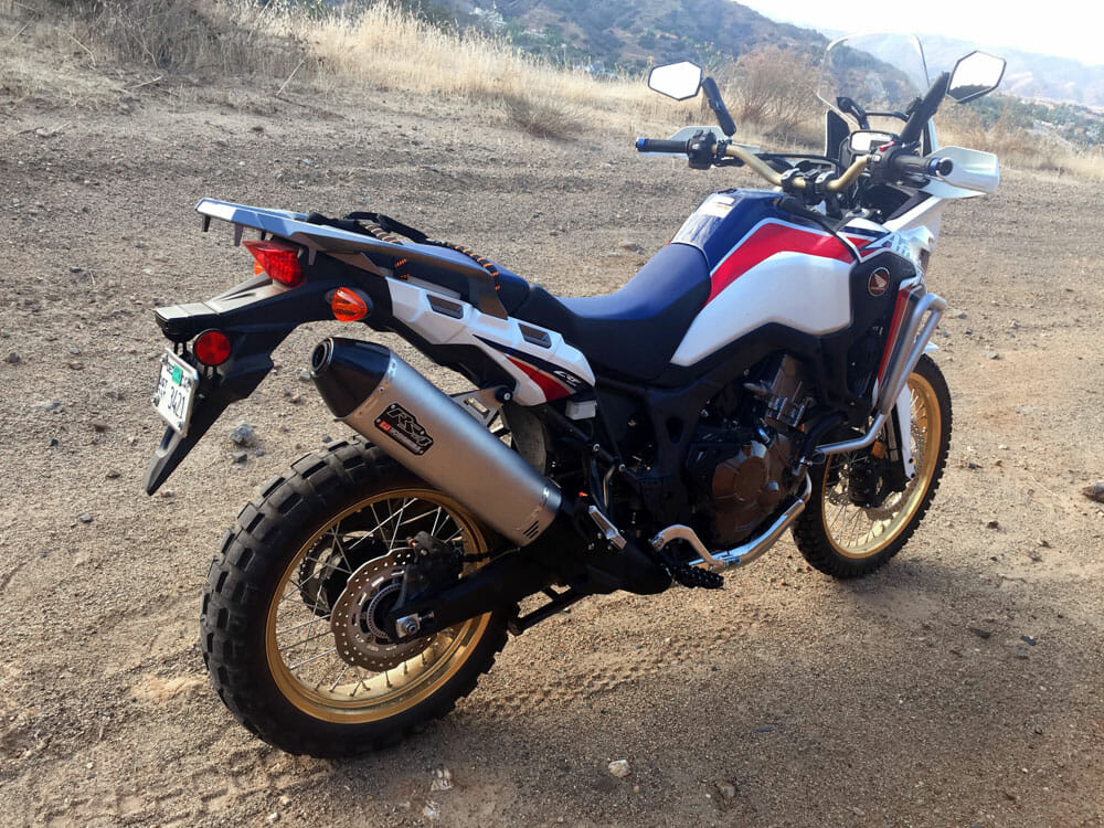 Yoshimura RS 4 Slip On Exhaust for the Honda Africa Twin PRODUCT