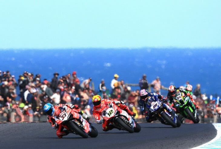 Alternative Text Marco_Melandri_WorldSBK_Phillip_Island_2018_race