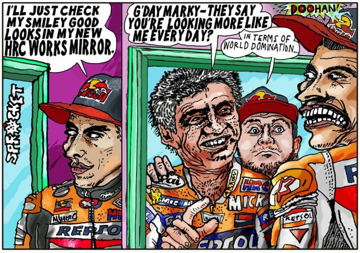 Back Page, Column, In The Paddock, Michael Scott