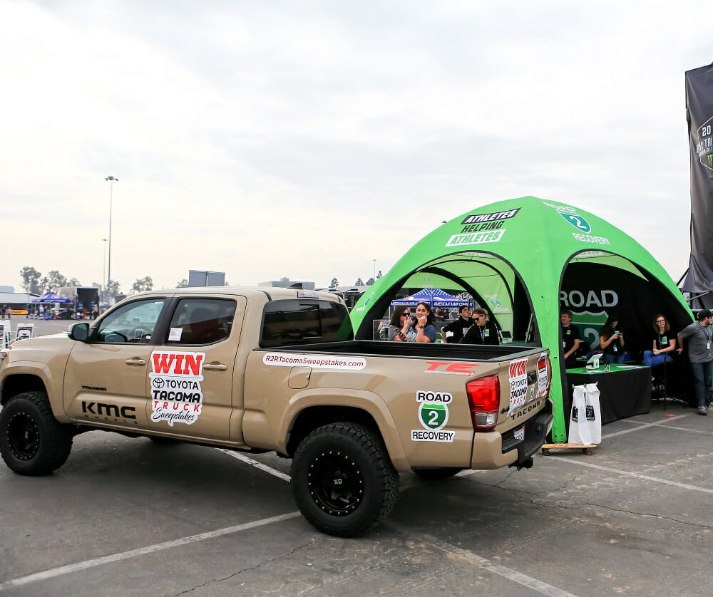 Road 2 Recovery Toyota Tacoma Truck Sweepstakes