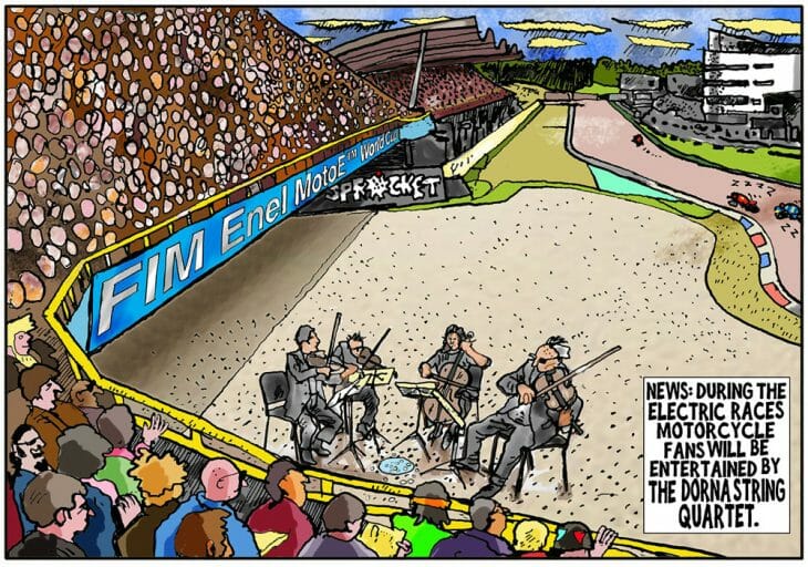 BACK PAGE, In the Paddock, The Silence of the Amps, Michael Scott