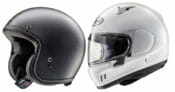 Arai Defiant-X and Classic-V Helmets