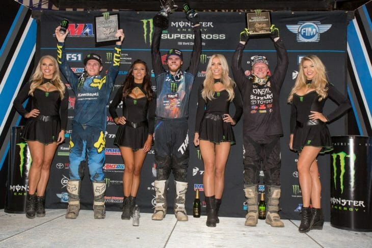 2018 Oakland 250cc Supercross Results