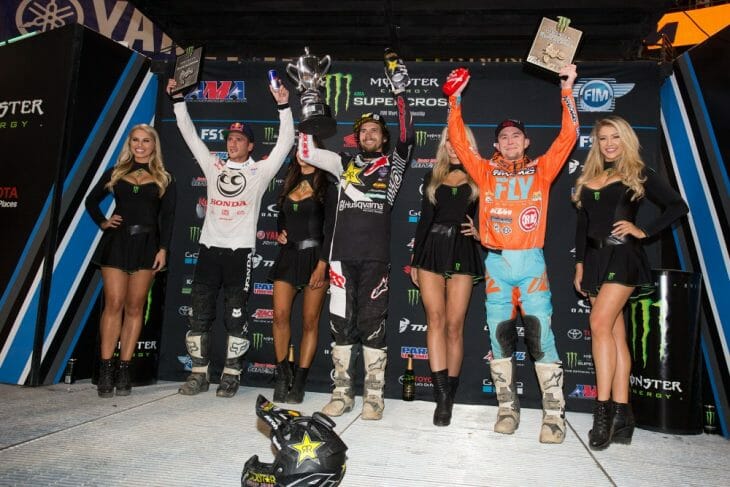 2018 Oakland 450cc Supercross Results