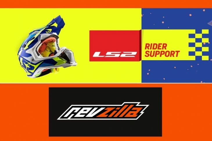 2018 LS2 Helmet Sponsorship via Revzilla