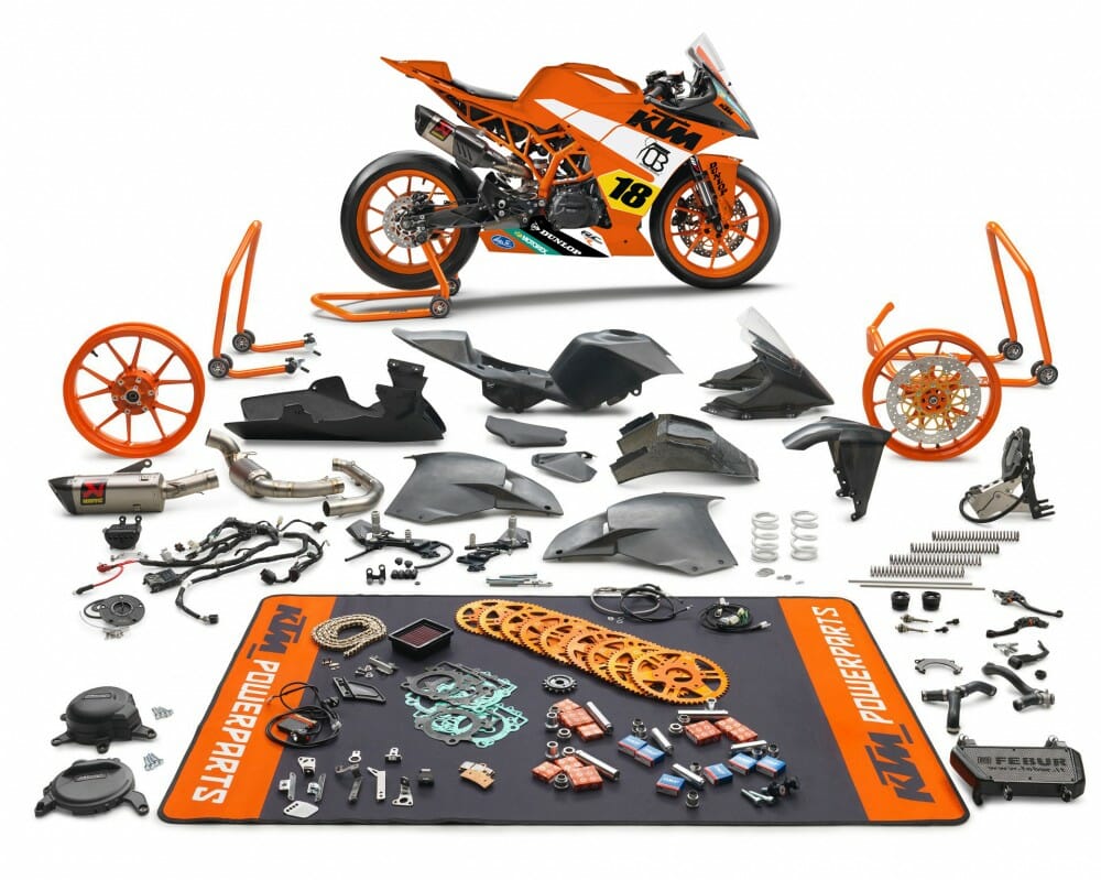 Présentation de la moto KTM RC 390