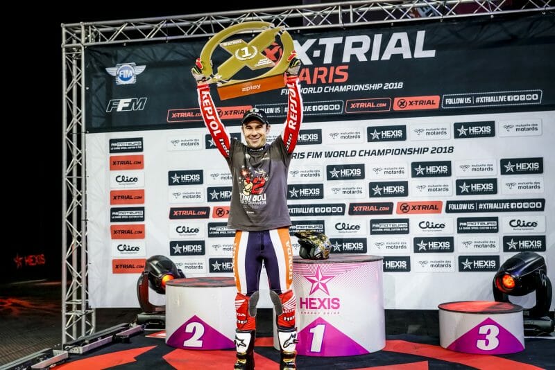 Toni Bou Clinches a 12th X-Trial Title in Paris