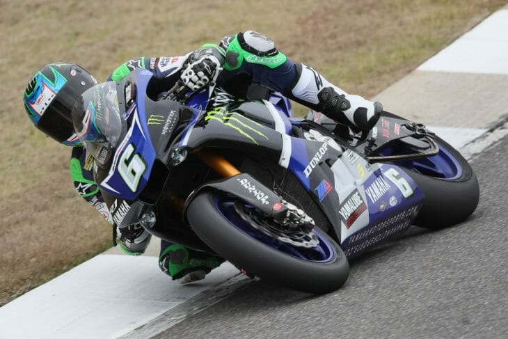 Yamaha's Cameron Beaubier was fastest in MotoAmerica Superbike Dunlop tests