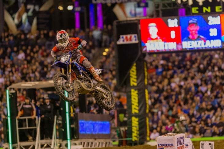 2018 Indianapolis 250cc Supercross Results