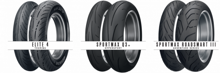Dunlop Introduces Key New Street Bike Sizes