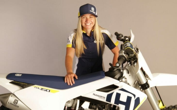 Shayna Texter Joins Husqvarna For AFT