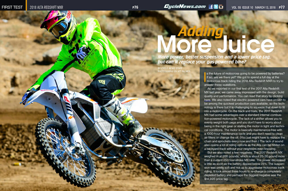 Alta dirt bike price discount