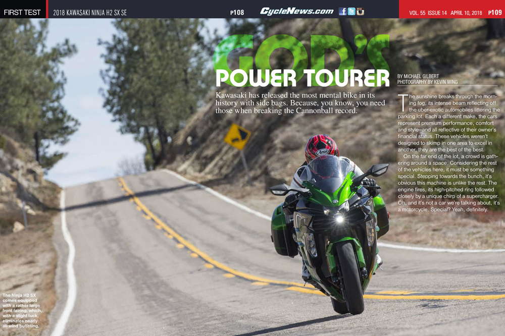 2018 Kawasaki Ninja H2 SX SE