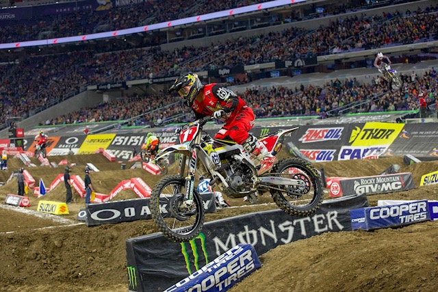 2018 Minneapolis 250cc Supercross Results