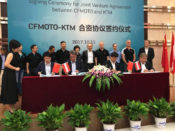 KTM + CFMoto