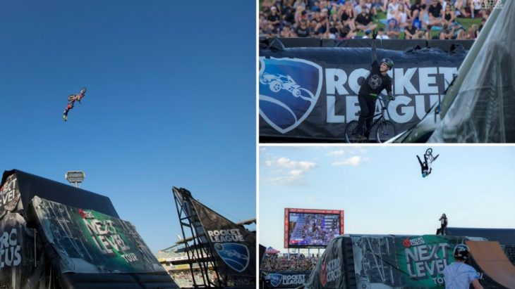 Nitro Circus and Rocket League