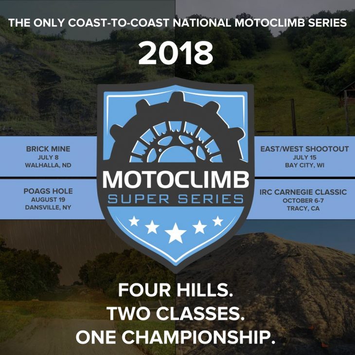 Motoclimb Super Series 2018 Logo