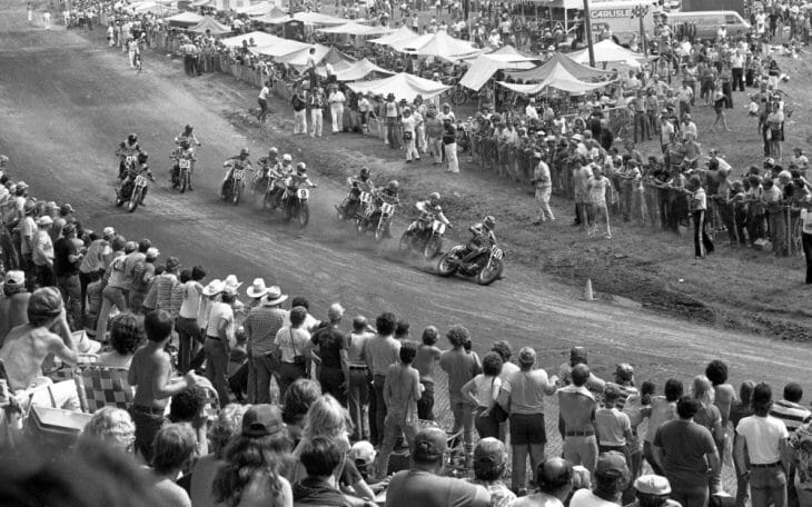 Wayne Rainey at the 1981 Peoria TT National 