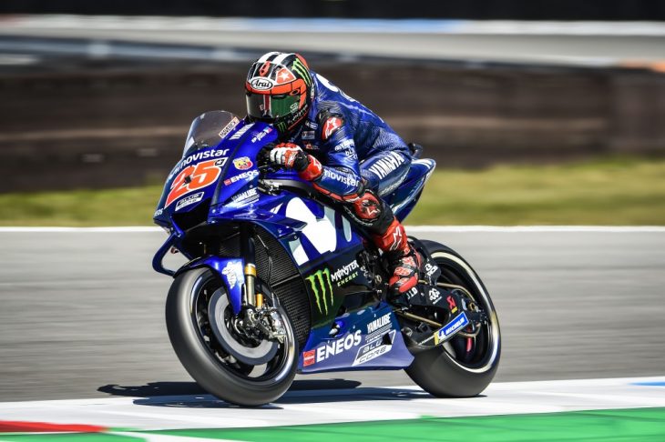 Maverick Vinales pole Friday Assen